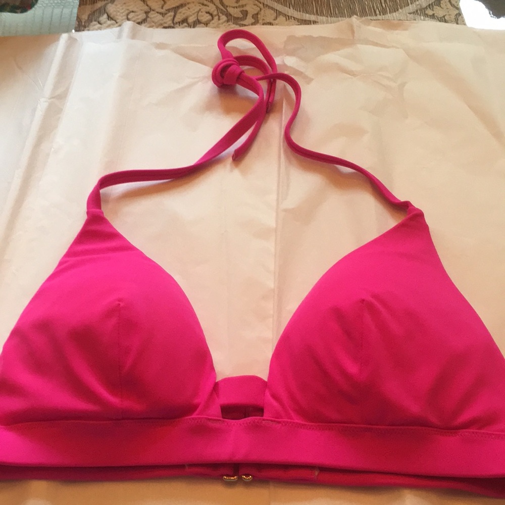 The sun kissed triangle bikini top